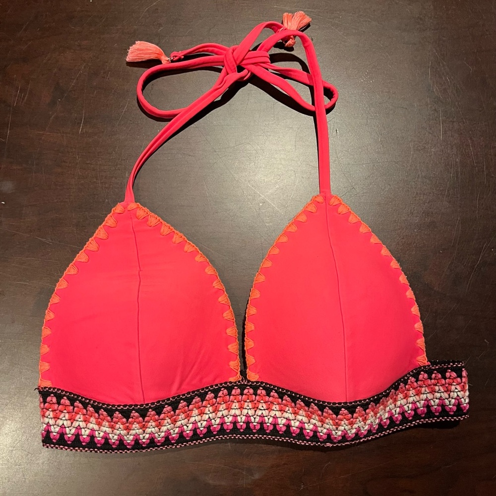 Vibrant Halter Bikini Top